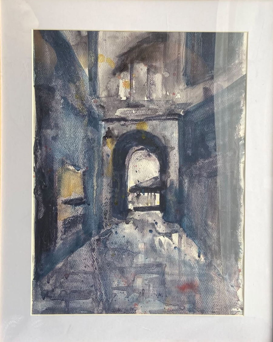 Old Work, a painting by Juan Pabrua
