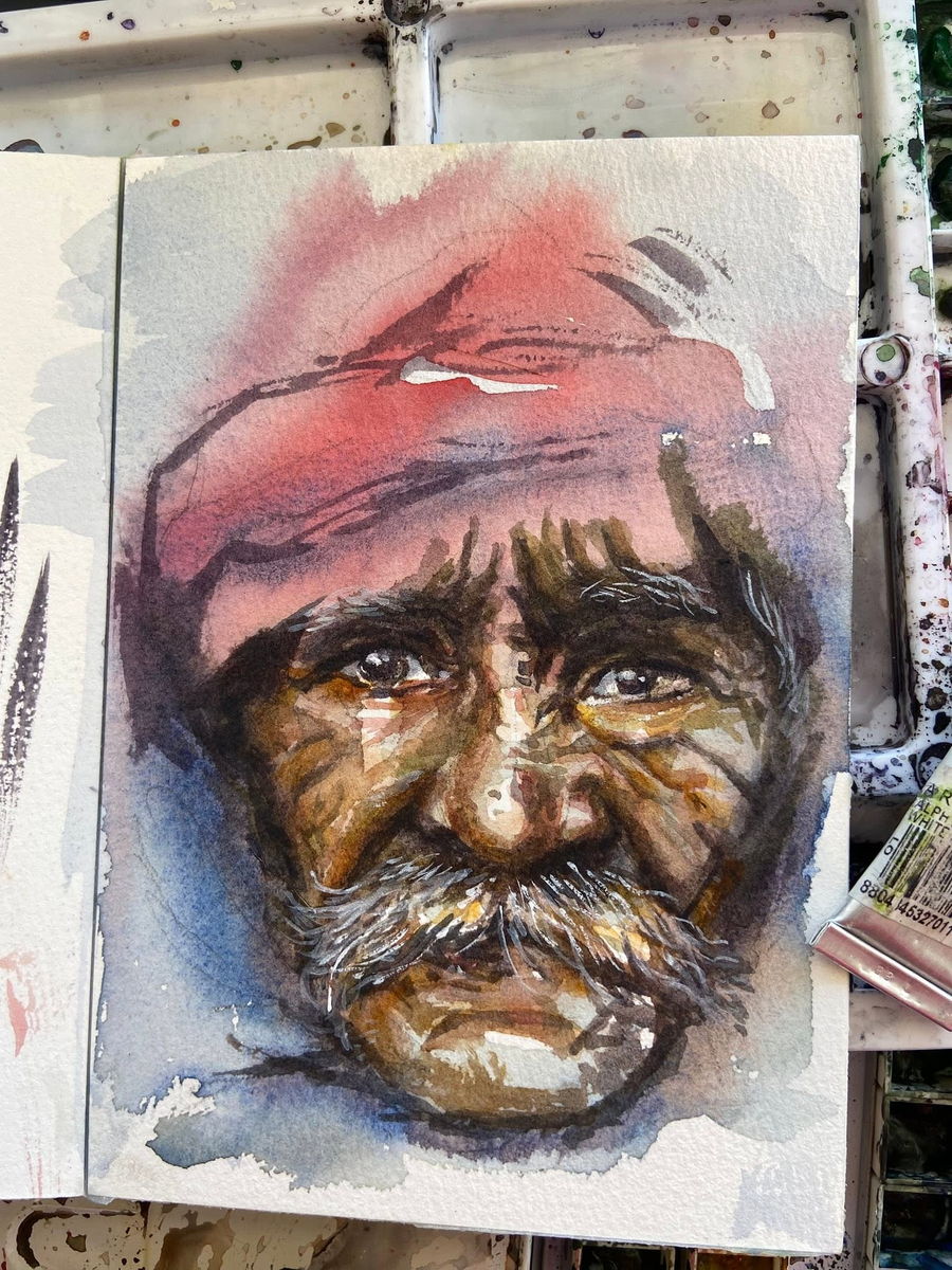 Sketch 4, a painting by Juan Pabrua